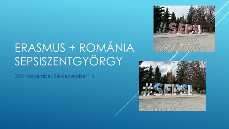 Erasmus + Románia Sepsiszentgyörgy