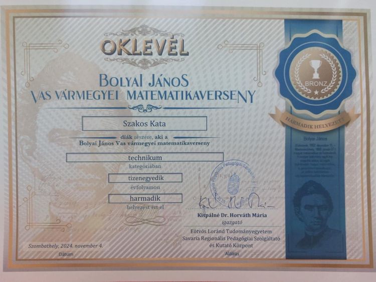 Oklevél